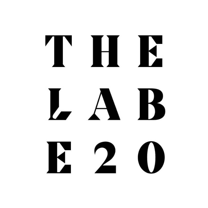 The LABE20 logo